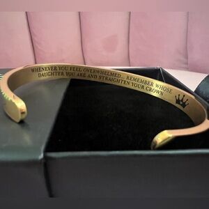 Mint and Lily inspirational bracelet for daughter